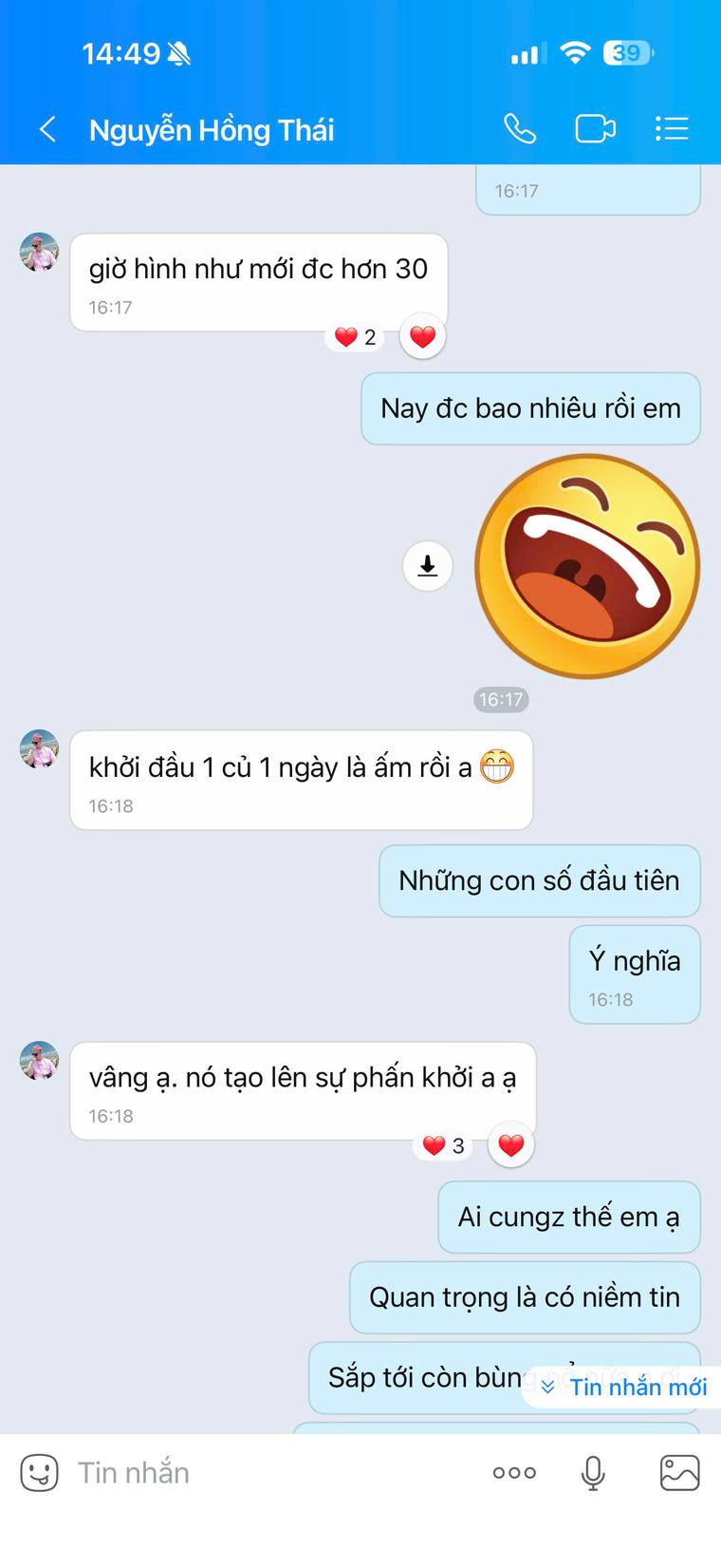 Phản hồi học viên 3