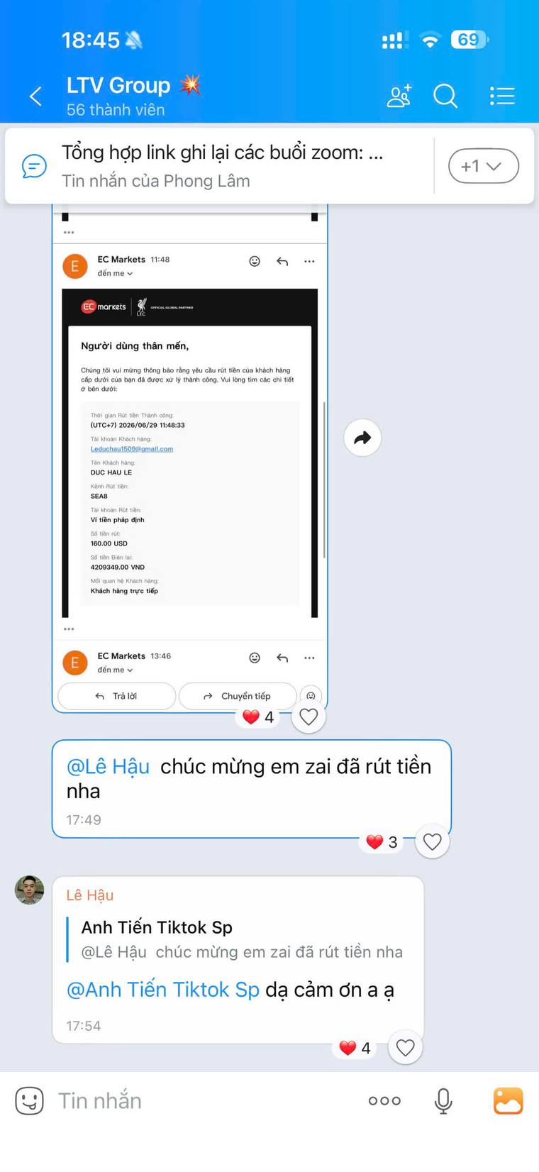 Phản hồi học viên 12